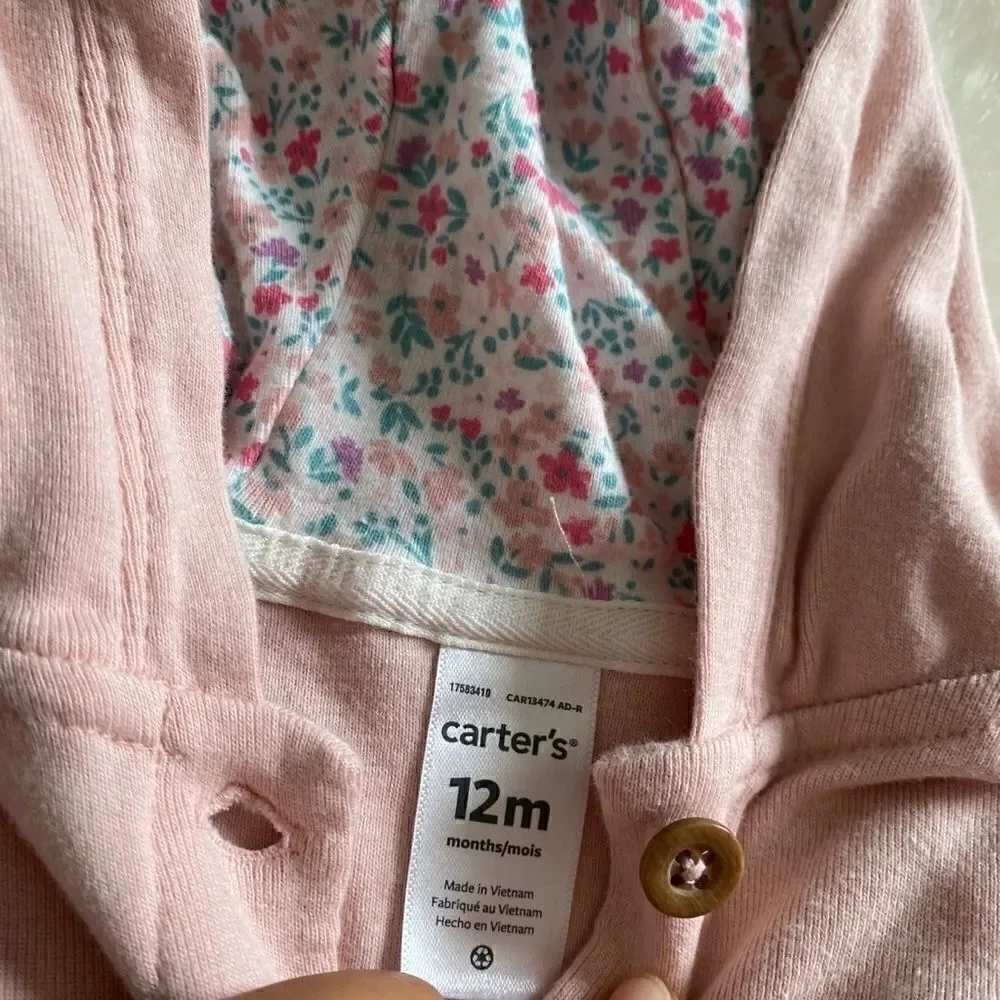 [carters] matching pink leggings & sweatshirt #10